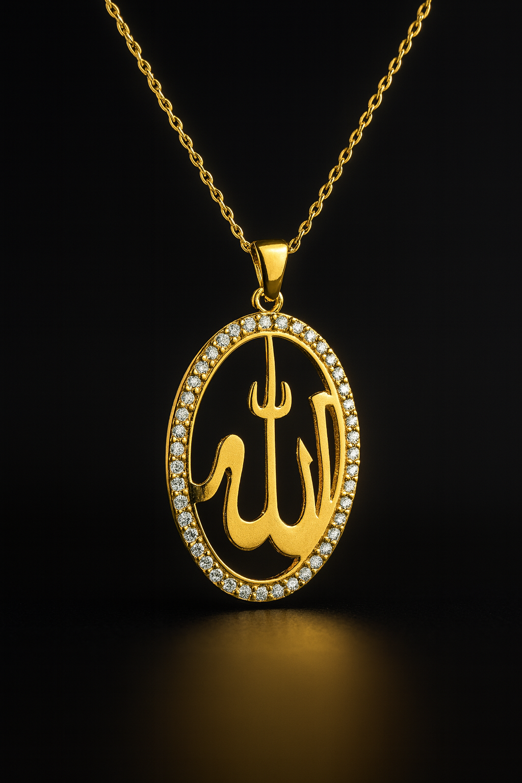 ALLAH (C.C) Paslanmaz Çelik Kolye