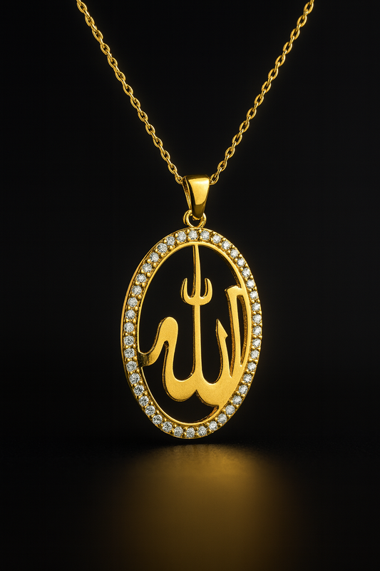 ALLAH (C.C) Paslanmaz Çelik Kolye